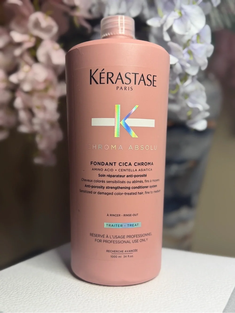 Kérastase Chroma Absolu Fondant Cica Chroma Conditioner - New-34 Fl oz